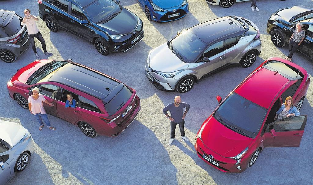 KYMENLAAKSOLAISEN OMISTAJAN VALINTAMME ON HYBRIDI METALLIVÄRI 0 TALVIRENKAAT KEVYTMETALLIVANTEILLA YARIS, AURIS JA PRIUS 490, KOKONAISETUSI JOPA 2 800 C-HR JA RAV4 990,