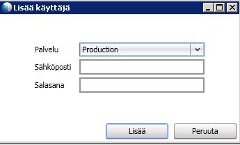 5.2.2 Järjestelmä Visma.net Autoinvoice (Maventa) Järjestelmä Visma.net AutoInvoice asetuksissa Document Center liitetään Visma.net AutoInvoice verkkolaskupalveluun.