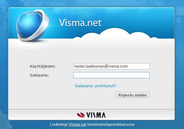 2 Visma.net Approval käyttöönotto Tässä ohjeistetaan laskuja hyväksyvien käyttäjien perustaminen Visma.net Approvaliin. 2.