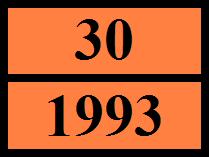 Oranssikilpi : Erityismääräykset (ADR) : 274, 601, 640E Kuljetusluokka (ADR) : 3 Tunnelirajoitus (ADR) : D/E Rajoitetut määrät (ADR) : 5l Vapautetut määrät (ADR) : E1 EAC-koodi : 3YE 14.6.2. Merikuljetukset EmS-numero (1) : F-E, S-E 14.