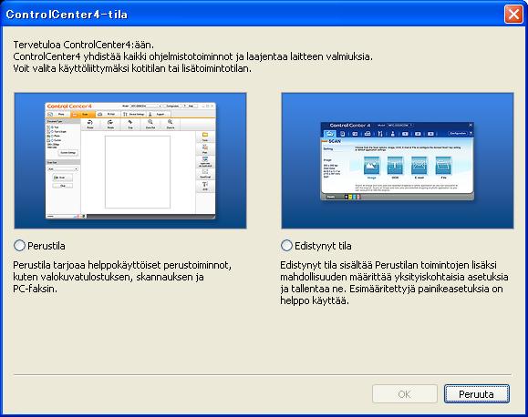 4 ControlCenter4 4 Yleistä 4 ControlCenter4 on apuohjelma, jonka avulla voit käyttää nopeasti ja helposti useimmin tarvitsemiasi sovelluksia.