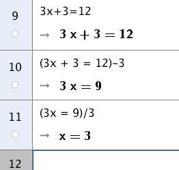S3 Algebra Ensimmäisen asteen yhtälön