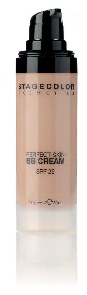 PERFECT SKIN BB CREAM NEW FORMULA Light Beige 00790 Natural Beige 00791 Medium Beige 00792 Yellow Beige 00793 STAGECOLOR BB CREAM on poikkeuksellinen tuote, joka yhdistää meikkivoiteen ja