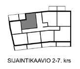 Huoneistopohjat 2h + kt 38,0 m 2 Asunto A4, 1. kerros Asunto A11, 2. kerros Asunto A19, 3. kerros Asunto A27, 4. kerros Asunto A35, 5. kerros Asunto A43, 6.