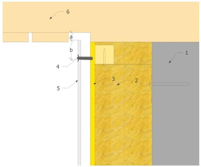 Sokkelilevyn tuuletuksen vuoksi suosittelemme jättämään maan ja levyn väliin tuuletusväliä 20 mm.