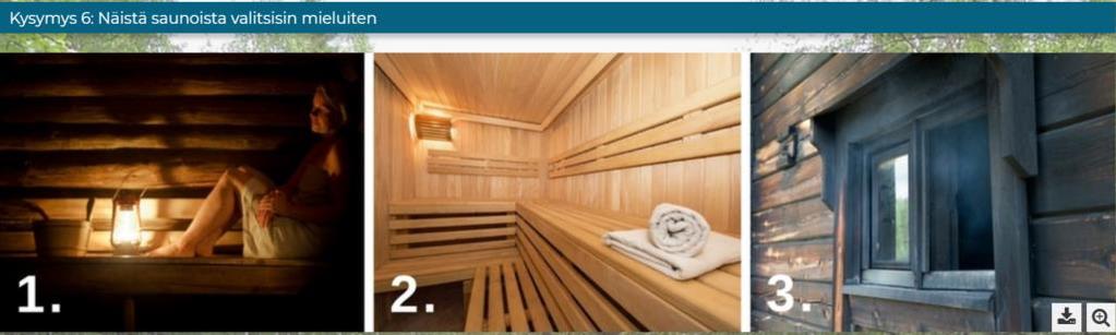 2. Valoisa ja paremmin varusteltu sauna LUONTO- NAUTISKELIJA