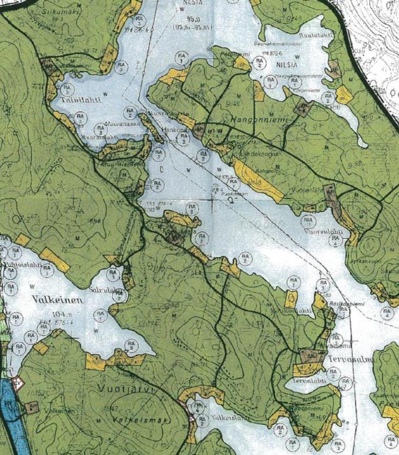 Kuopion kaupunki 6/6 Lastuvirran ja UPM:n pienten vesistöjen Osallistumis- ja arviointisuunnitelma Lastuvirran alueella on voimassa Syvärin rantaosayleiskaava, jonka valtuusto on hyväksynyt 11.10.