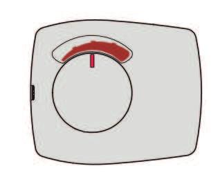 Jakelu loppuu, kun lämpötila on 3 ºC lämpimämpi. Kompressori ja vastus ovat pysähdyksissä niin kauan kunnes ulkoisessa lämmönlähteessä on riittävästi energiaa.