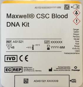 6. Instrumenttiajo Katso tarkemmat tiedot Maxwell CSC Instrumentin käyttöohjeista. 1. Kytke Maxwell CSC Instrument ja tablettitietokone päälle.