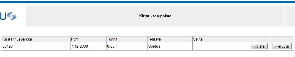 13 Kirjauksen kopiointi Voit kopioida kirjauksen päivä tai kuukausinäkymässä valitsemalla Kopioi. Muokkaa kopion tiedot haluamaksesi, esimerkiksi päivämäärä toiseksi ja tallenna.