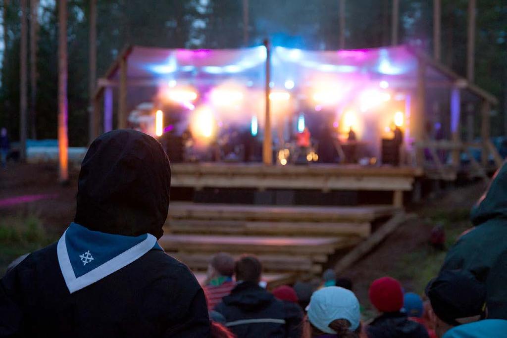 Suomen Partiolaisten Johtajatulet Evolla 25.-27.8.