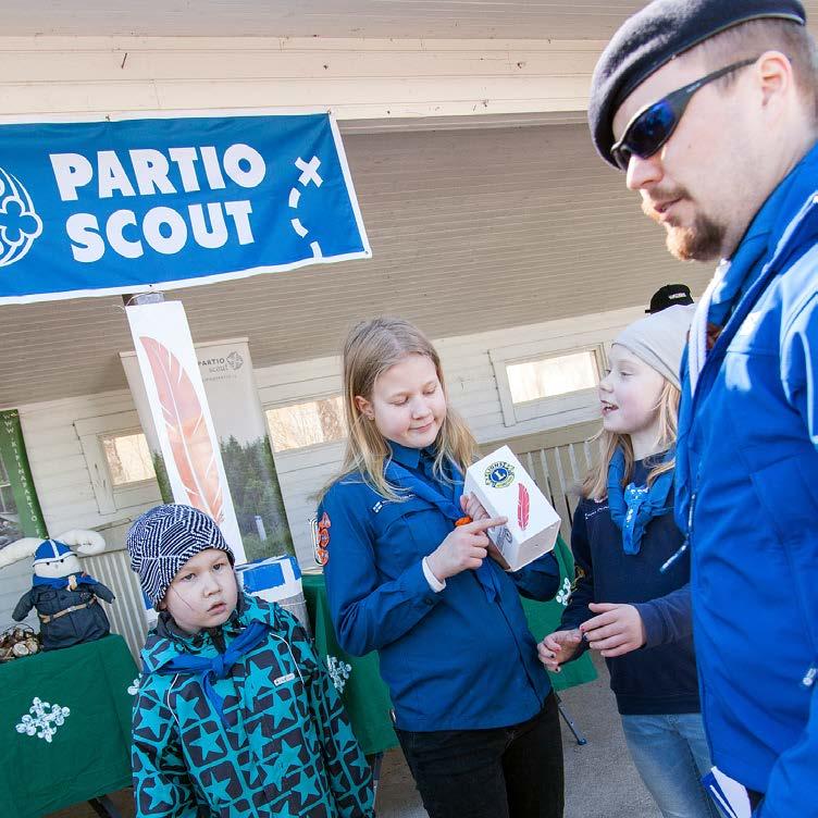 Lions Club Parkanon vapputapahtuma Parkanon torilla 1.5.