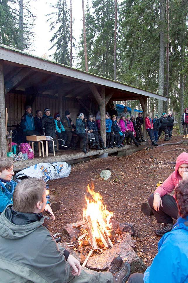 Lippukunnan syysleiri Pilke Erävalkeassa 6.-8.10.