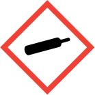 Varoitusmerkit (CLP) : KÄYTTÖTURVALLISUUSTIEDOTE Sivu : 2/9 Huomiosana (CLP) Vaaralausekkeet (CLP) Turvalausekkeet (CLP) GHS04 : Varoitus : H281 - Sisältää jäähdytettyä kaasua; voi aiheuttaa