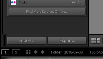 Lightroom kirjasto (Library) Kuvien tuonti Lightroom ei ole työkalu pelkästään kuvienkäsittelyyn, vaan myös kuvien ylläpitoon / järjestelyyn Kuvat voidaan tuoda Import toiminnolla suoraan kamerasta
