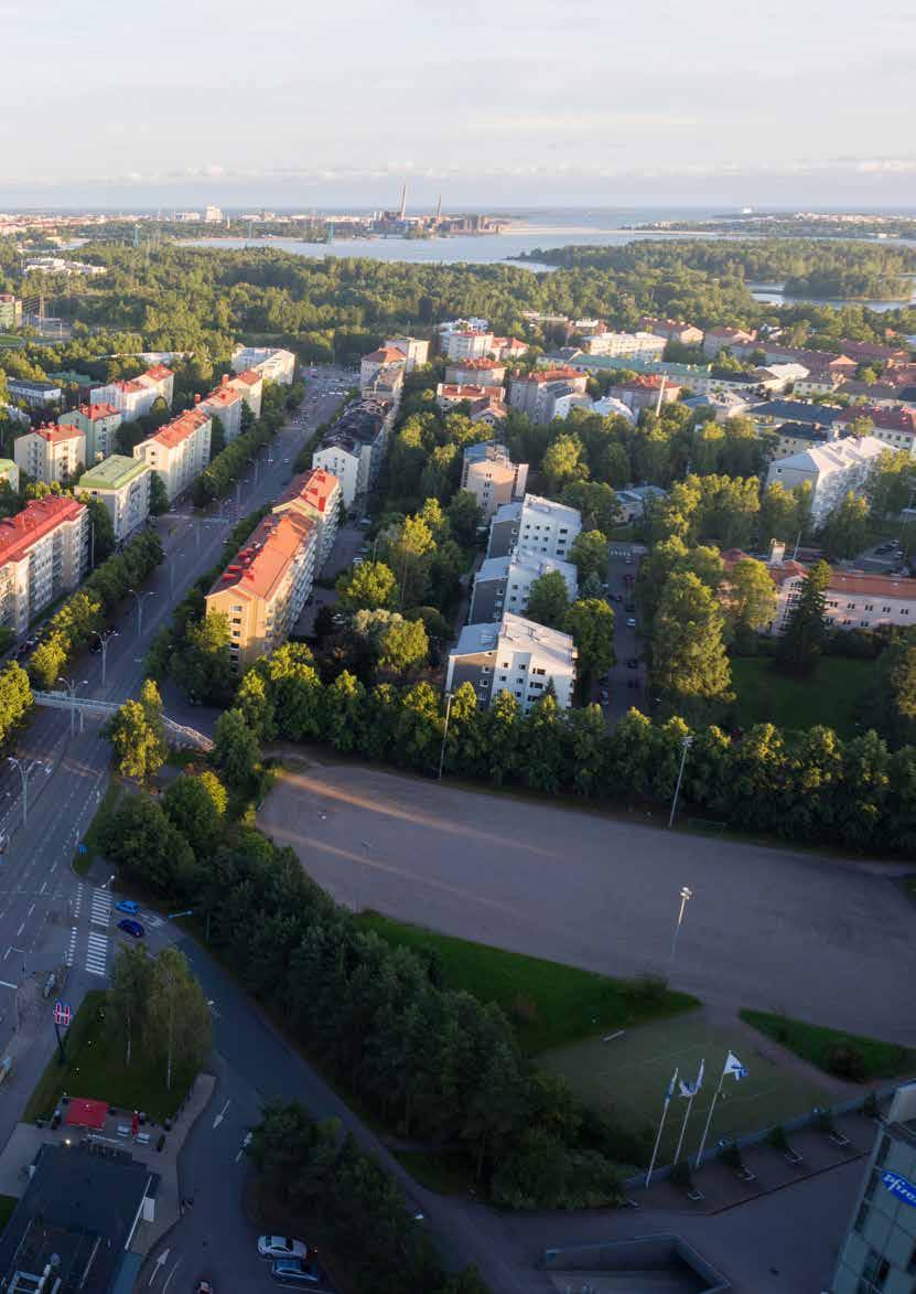 Visualisointi Harvoin tarjolla Munkkiniemi on arvostettu asuinalue, jonka asukkaat ovat ylpeitä kotikulmistaan. ikä ihme: seutu on kaunista ja historian eri kerrokset ovat vahvasti läsnä.