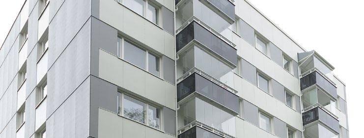 Värit Tikkurila Facade 760 -värikokoelman värit Värien samettista täyteläisyyttä, design-mallistosta metallien hohtoa Cembrit Structure -levy on samettimaisen täyteläinen ja värikylläinen
