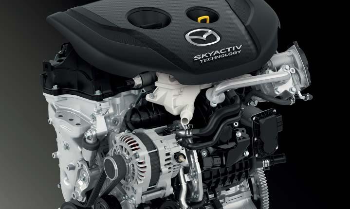 Tämän edistymisen ansiosta Mazda CX-3:ssa hyödynnetään entistä parempia SKYACTIV-teknologioita, jotka antavat parhaan