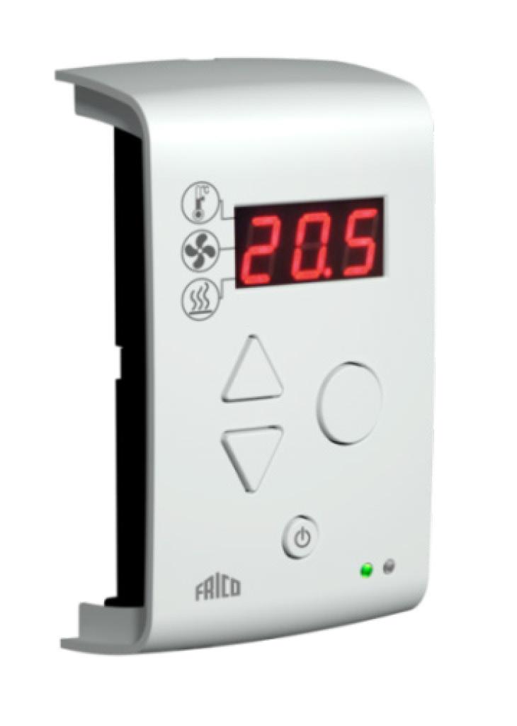 Basic SIRe Basic Yksinkertainen perussäätö Manuaalinen puhallusnopeudenvalinta, 5 porrasta - puhallin käy jatkuvasti tai - puhaltimen käynti termostaatin ohjaamana Lämpötilansäätö integroidun