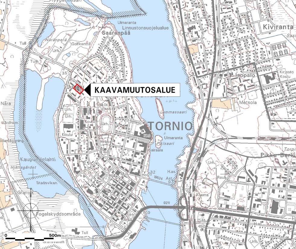 TORNION KAUPUNKI Tekninen keskus Kaupunkirakenne 1.6.2006 1(5) ASEMAKAAVAN MUUTOS 8.