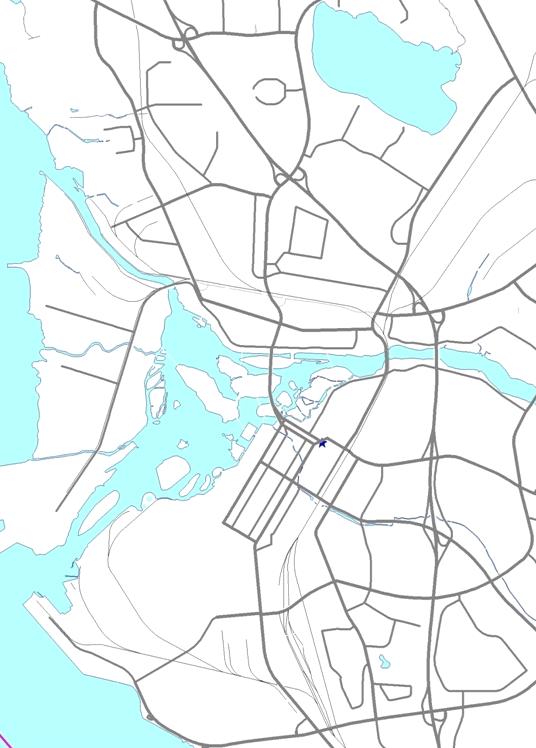 MITTAUSTOIMINTA Ilmanlaadun automaattinen jatkuvatoiminen mittausverkosto käsitti vuonna 212 keskusyksikön ja kolme mittausasemaa, joiden sijainti on esitetty kuvassa 1.