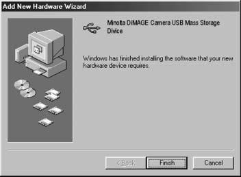 uuden laitteen asennusvelho (add new hardware wizard) varmistaa ajurin sijainnin. Asenna ajuri näpäyttämällä Seuraava/Next.