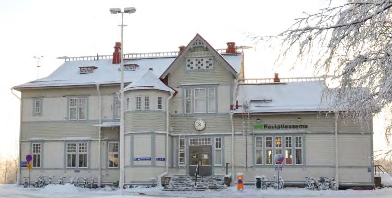RKY-alueella sijaitsee jugend-tyylinen asemarakennus, asema-alueen asuinrakennuksia talousrakennuksineen, sodanaikainen vara-asema eli ns. Kivikukko ja asemapuisto.