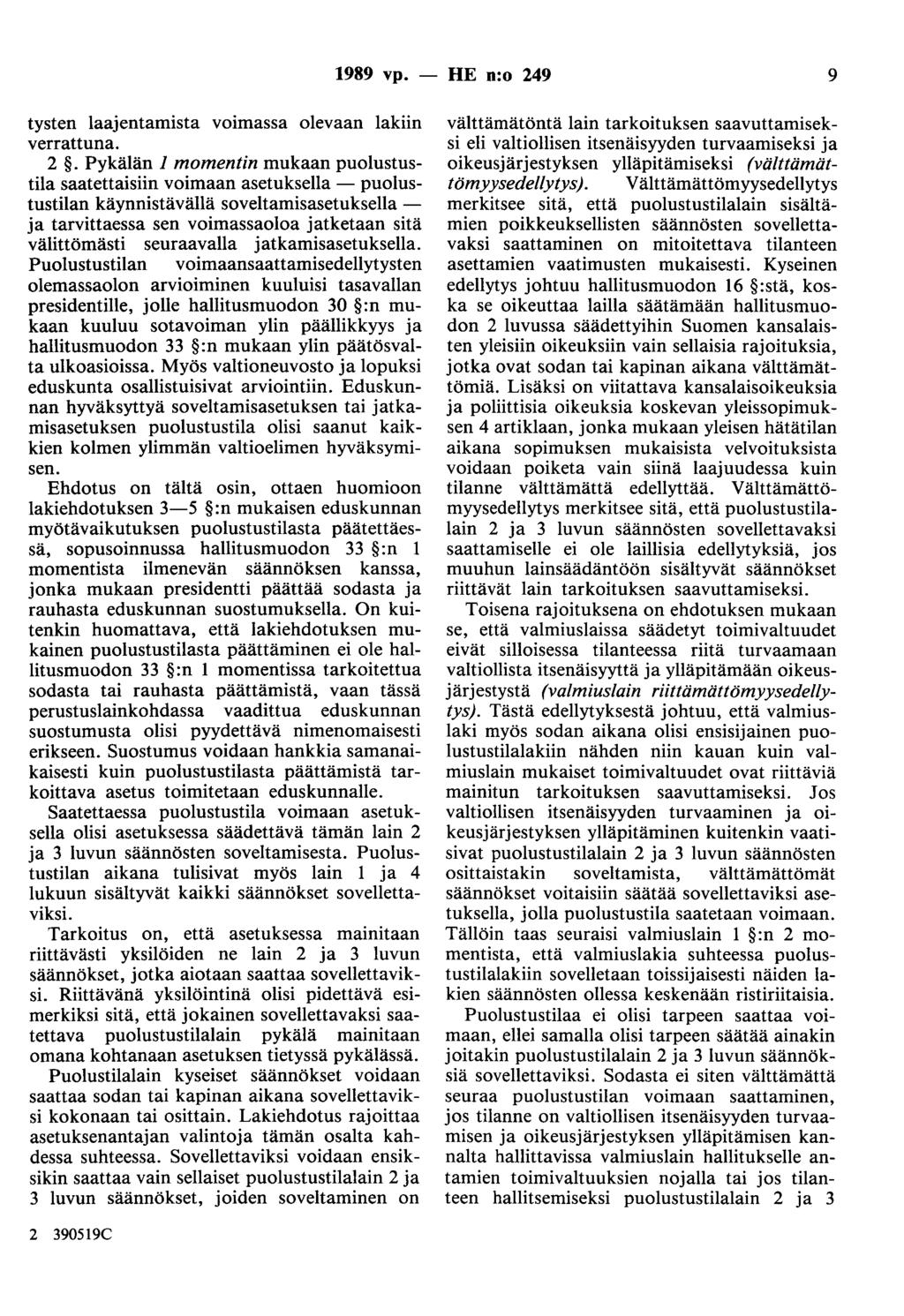 1989 vp. - HE n:o 24