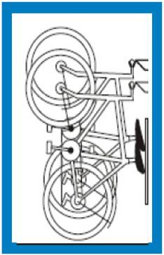 Pyörää säilytetään pystyssä telineessä ohjaustangosta Pyörä liukuu kiskoilla olevassa telineessä Tehokkaisiin pyörien säilytystiloihin Asennus seinälle ylä- ja alakiskon avulla tai erillisiin