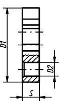 NORELEM 07520 Säppilevy Materiaali: XC38 Käyttöesimerkki: Tuotenro Malli B D1 D2 D3 F L1 L2 L3 L4 S kg Hinta 7519980 07520-06 7,5 38 6 19,6 11 29 19 0,061 11,52 7519990 07520-08 9,5 43 9 8 21,6 14