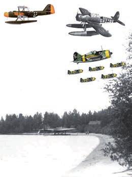 kojen liikkeitä. Lento onnistui hyvin samoin partionjohtaja kersantti Muisto Lassilan hyppy.