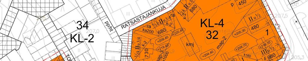 sekä ullakolle ja kellarikerrokseen sijoittuvia pääkäyttötarkoituksen mukaisia asuin- ja.