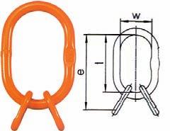 WIN 22 200 19 000 kg 22 x 66 x 29,5 mm 123,00 182009 PEWAG AW nostolenkit 1- ja 2-haaraisille yhdistelmille. Saatavilla myös suurempia MW ja VLW 1 -lenkkejä isoja nosturikoukkuja varten.