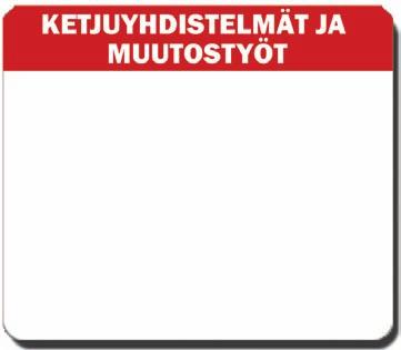 Huolto-osastomme myös ketju aa taljat halutulle nostokorkeudelle ja tekee muut tarvi avat muutostyöt.