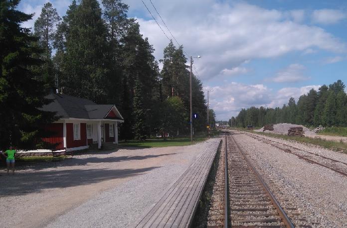 Asema sijaitsee rataosalla Kontiomäki Joensuu, Nurmekseen 19 km, Joensuuhun