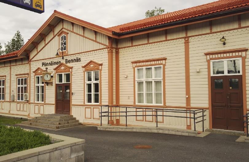 Asema sijaitsee rataosalla Seinäjoki Oulu Seinäjoelle 101 km Kokkolaan 33 km