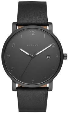 Skagen kellot - Kevät 2018 - Perusmalllisto 4 053858 673137 SKW6279 HAGEN 4 053858 713154 SKW6297 ANCHER - 50m - ø 40mm 225 SKW6308 HAGEN - musta teräs - musta nahkaranneke - musta