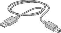 4 Liittäminen tulostimeen USB Verkkoliitännät USB Tulostin liitetään tietokoneeseen USB (universal serial bus) -kaapelilla.