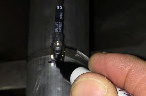 23 Nostotoimilaitteen karan voitelu ERGO 60 -koneessa Sivu 3 Voitele kara rasvalla 60L-100L-140L Lubricate Voitele kara Mobil Mobilith SHC460 -rasvalla.