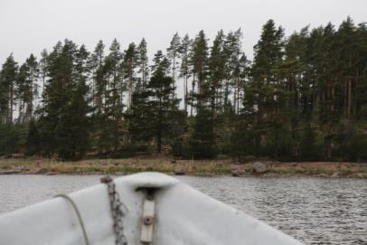 To 9.5. kesävalmisteluja Vesi +11 C Aamusta laskettiin soutuvene veteen naapureiden kanssa ja korjasin vesiputken imulaatikon.