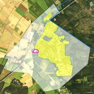 1.2 Kaava-alueen sijainti Suunnittelualue sijaitsee Ahonkylän taajamassa noin seitsemän kilometriä Ilmajoen kunnan keskustasta