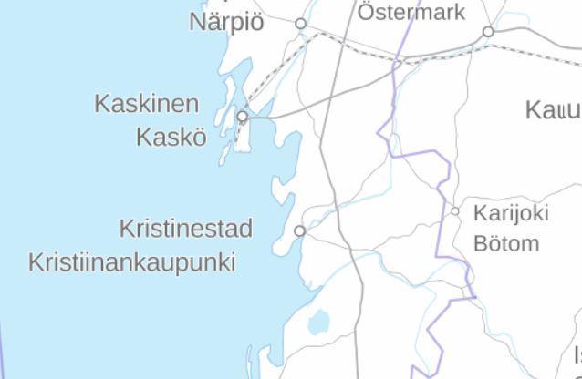 1 1. SUUNNITTELUKOHDE JA VAIKUTUSALUE Suunnittelualue sijaitsee noin 10 km koilliseen Kristiinankaupungin keskustasta.