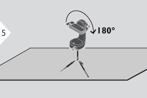 Asetukset Leica DST 360 adapterin* kalibrointi * Toiminto on aktivoitu, kun liitetty Leica DST 360 - adapteriin Määritä mitattava piste, joka on yli 8 m etäisyydellä.