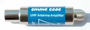 VHF 10-30 db UHF 10-30dB VHF 110 dbµv UHF 117 dbµv VHF 3 db UHF 7 db 230 VAC