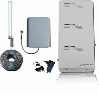 900 MHz, 4-lähtöinen, paneeliantennit RP1002W 3G-toistin 2100 MHz, paneeliantennit RP1002GW GSM/3G-toistin 900+2100 MHz, paneeliantennit RP1002LGW GSM/3G/4G-toistin 800+900+2100 MHz,