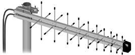2 x 10 m kaapeli SMA-uros.
