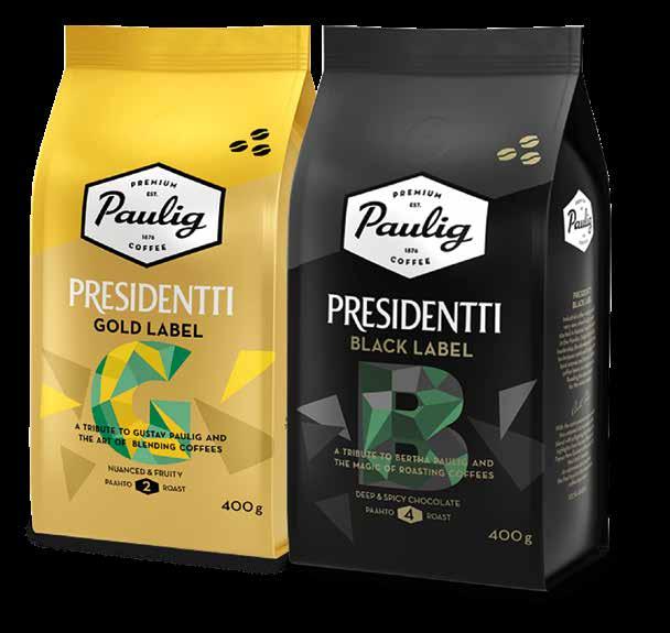 Vaalea paahto päästää valloilleen tämän 100 % Arabica-kahvin raikkaan hedelmäiset ja vivahteikkaat maut. Raikkaan hedelmäinen ja vivahteikas.