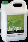 Desinfektio ja hygienia Unisepta Plus Etanolipohjainen käyttövalmis laitteiden ja pintojen desinfektioaine Nopea vaikutusaika 30 s 331102 331103 Unisepta Plus 750 ml Unisepta Plus 5