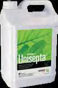 Vaikutusaika 1-5 min 331114 331116 Spray 750 ml 5 L Unisepta Plus Wipes Etanolipohjainen, käyttövalmis desinfektiopyyhe laitteille ja pinnoille Vaikutusaika 30 s Pyyhkeen koko 130 x