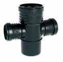 Wavin SiTech+ Nurkkahaarayhde 87,5 110 mm 3067831 2408371 Musta Wavin SiTech+